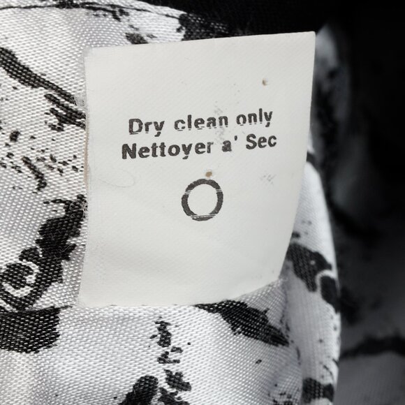 L.A.M.B. Vintage Black Wool and Satin Pencil Skirt - Picture 10 of 10